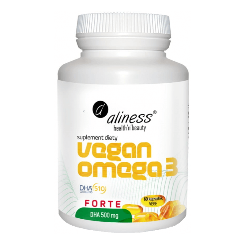 Vegan Omega 3 FORTE DHA 500mg