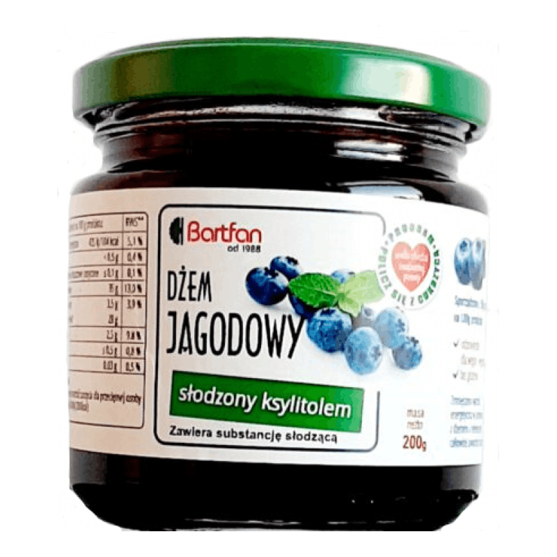 Blueberry Jam with xylitol