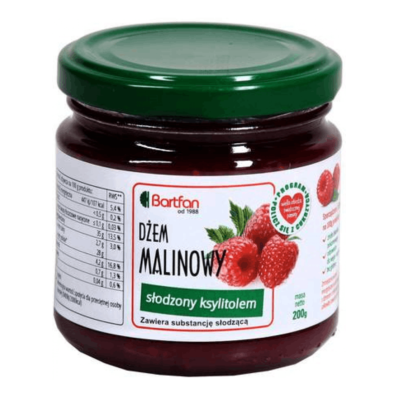Raspberry Jam with xylitol