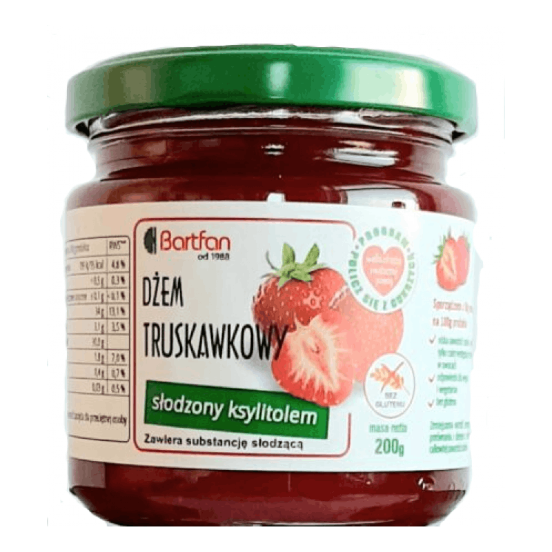  Strawberry Jam with xylitol