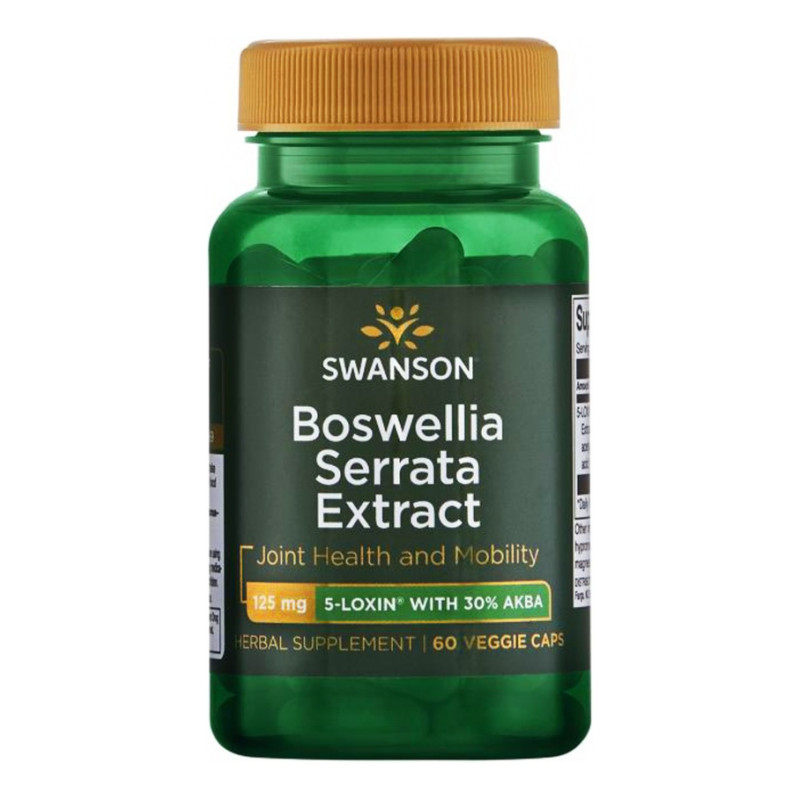 Boswellia Serrata Extract 125mg